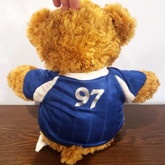 Build a Bear Teddy Soccer Jersey Plush USA 97 Shirt 16" BABW Sports Brown - Picture 2 of 8